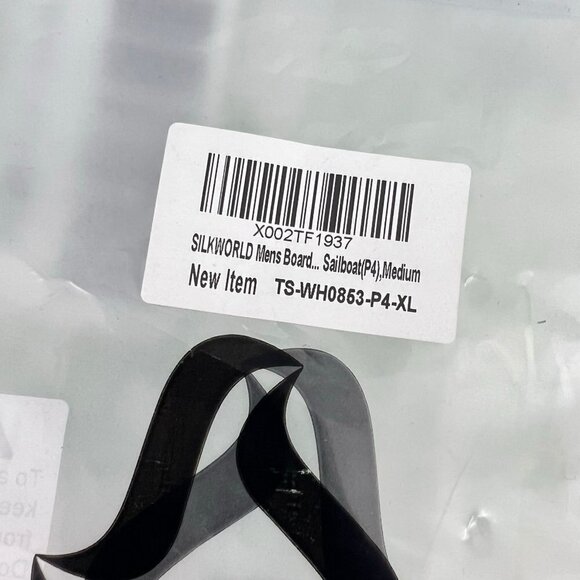 Silkworld Men's Swim Trunks Swimsuit Size M Sailboats - Picture 4 of 4